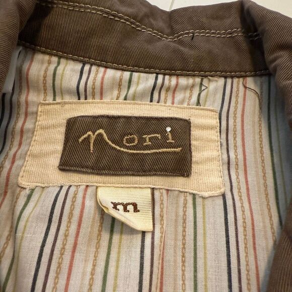 Nori Women’s Brown Cotton Peplum Style Blazer Size M - Picture 14 of 14